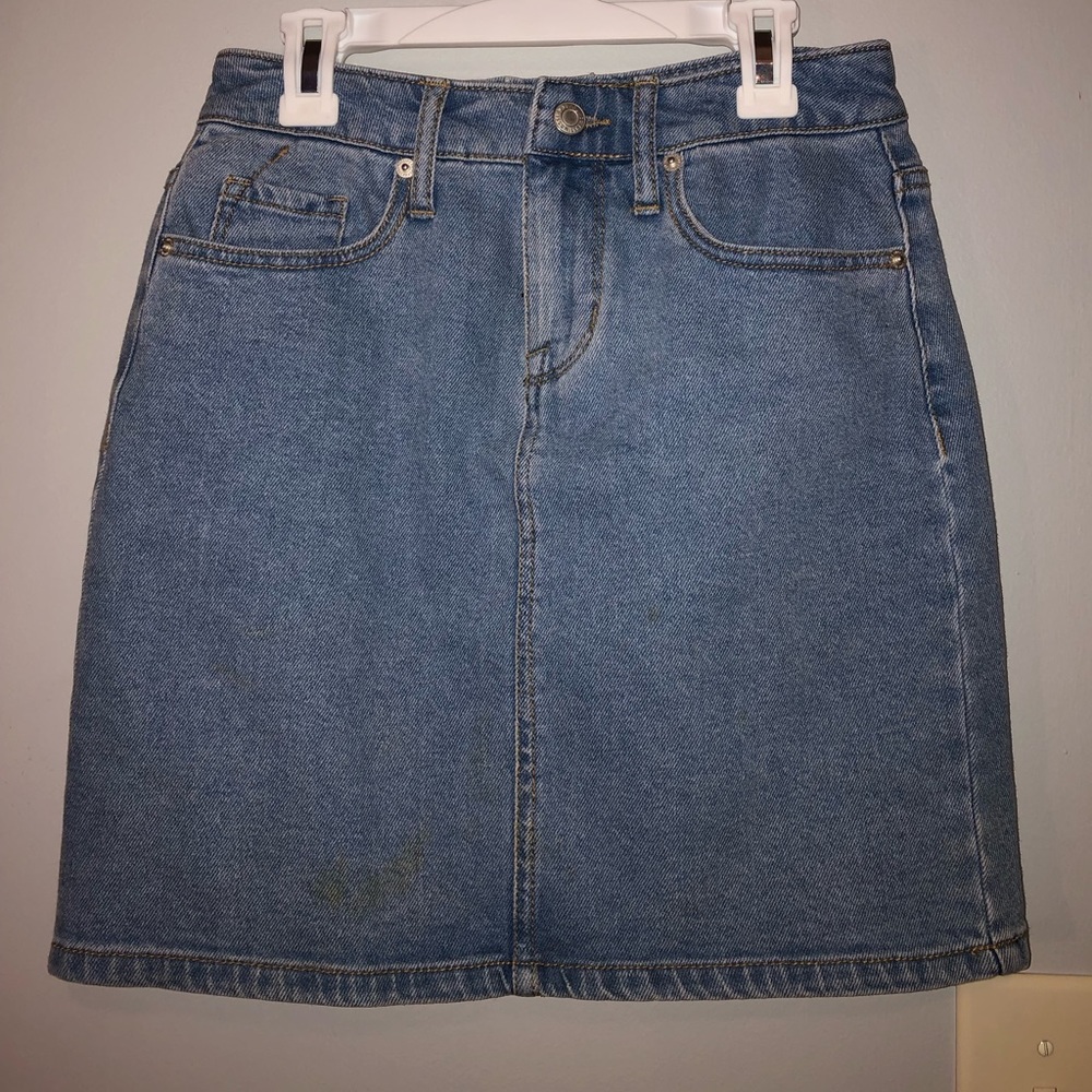 Denim skirt